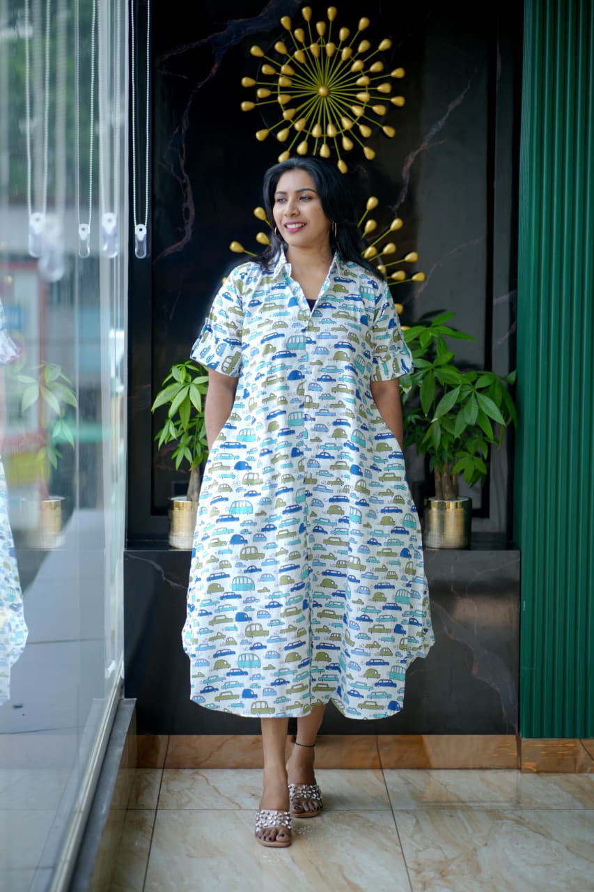 COTTON PRINTED FROCK