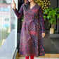 Elegant Cotton Printed Anarkali Kurta