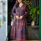 Elegant Cotton Printed Anarkali Kurta