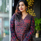 Elegant Cotton Printed Anarkali Kurta