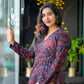 Elegant Cotton Printed Anarkali Kurta