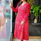 Elegant Cotton Printed Anarkali Kurta