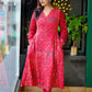 Elegant Cotton Printed Anarkali Kurta