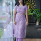 Georgette Slitted Kurti 2 Piece Set