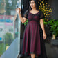 Georgette Umbrella Frock with Variety Colors