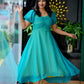 Georgette Umbrella Frock with Variety Colors
