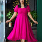 Georgette Umbrella Frock with Variety Colors