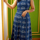 Ethnic Print Cotton Midi Skirt & Top