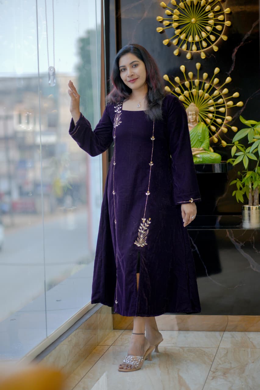 VELVET FROCK